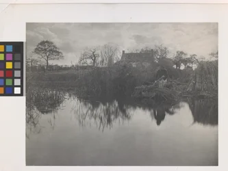 Quanting The Gladdon (platinum print on original mount)   1455716   ja       japanese Successfully Translated  Original: Brass Plate for Walter and Alice Pope and their son from Cowley Church Translat: Brass Plate for Walter and Alice Pope and their son fr