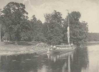 1886年、ColtishallのRiver Bure。