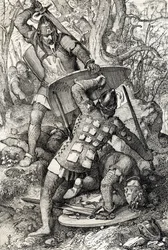 ドイツ、コンスタンツの前哨戦でシュヴァーベン公エルネスト2世（1010年～1030年）が戦死