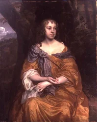 Miss Wharton（油彩・キャンバス）