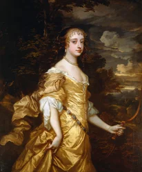 リッチモンド・レノックス公爵夫人フランシス・テレサ・スチュアート（1648-1702）の肖像