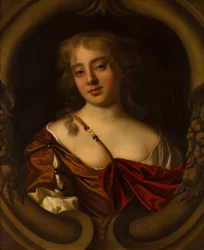 デボンシャーのブリッジマン夫人の肖像、1638〜80年頃（キャンバスに油彩）