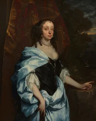 レネベ夫人の肖像、1657年頃（キャンバスに油彩）