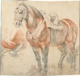 鞍馬。 1615-18年頃