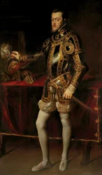 スペイン王フィリップ2世の肖像（王子時代）1628-29年頃（油彩・キャンバス