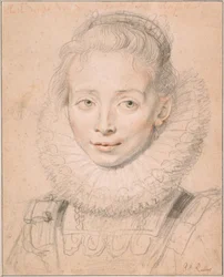 ルーベンスの娘クララセレナ（インファンタイザベラの名誉のメイドと呼ばれる）c。 1623年