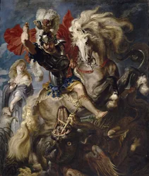 聖ジョージとドラゴン、1606-1608