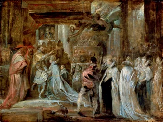 マリー・ド・メディシスの戴冠、1622年