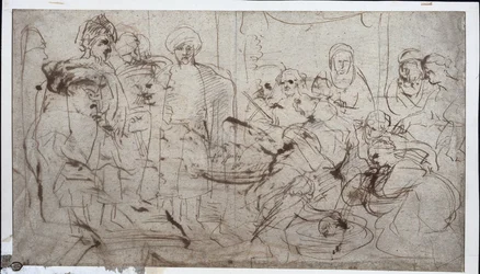 サイラスの頭を持つトミーリス、c。 1637-1638。