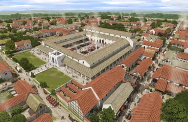 北西部のシルチェスターのフォーラム、c4th 世紀、c1990-2010。