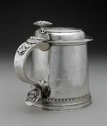 タンカード、c。 1710（シルバー）