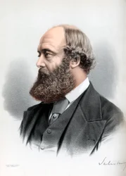 ロバートガスコインセシル、ソールズベリー第3侯爵、イギリスの政治家、首相、c1890。