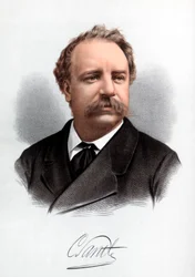 チャールズ・サントリー卿、英語歌手、c1890。