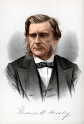 トーマス・ヘンリー・ハクスリー、英語生物学者、c1890。