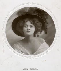 マウディダレル、イギリスの女優、c1908。
