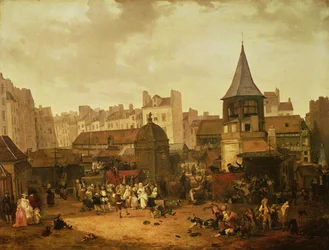 1781年1月21日、1783年1月21日、フランスのドーフィンルイ（1781-89）の誕生を祝ってレアールで歓喜