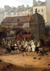 フランスのドーフィンルイスジョセフの誕生の際に、1782年1月21日にパリ市庁舎によって与えられたルイサンス