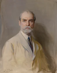 チャールズ・エヴァンス・ヒューズ、1921年。