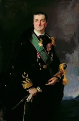 Miklos Horthy de Nagybánya (キャンバスに油彩)
