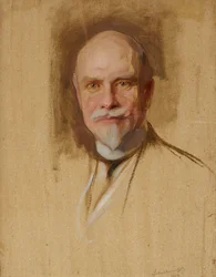 ハインリッヒ・ラリッシュ・フォン・メーニッヒ伯爵の肖像 1850～1918年、1900年代。