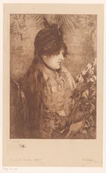 花束を持つ女性 La Bête à Bon Dieu (原題)