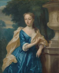 Justina Johanna Ramskrammer (1702-98)、アイザック・パーカーの妻