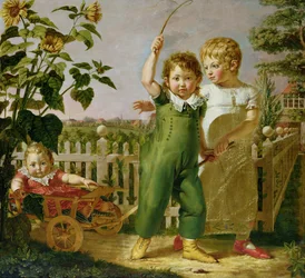 ヒュルゼンベック家の子供たち、1806年