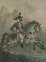 ボナパルト（1769-1821）1er領事、JJFタフサートによって彫刻されたアンドレアアッピアーニ（1754-1817）の絵画から
