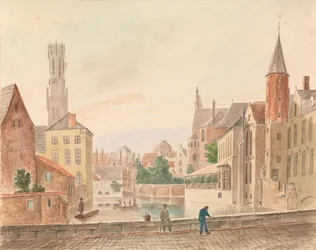 Bruges (aguarela sobre papel)
