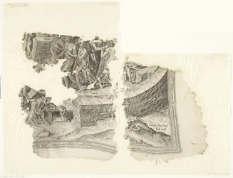 Cebes シーンのプリントの右下隅 Tabula Cebetis Carta Vitae (原題)