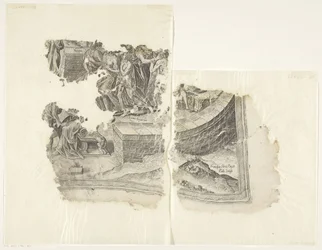 Cebes シーンのプリントの右下隅 Tabula Cebetis Carta Vitae (原題)