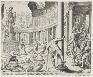 アシュトレト、ケモシュ、ミルコムの神殿の破壊