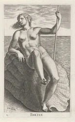 水の精テティス Thetis (オブジェクトのタイトル) Stroom en waternimfen (シリーズタイトル) Oceanitid nymphs、ephidrid potamidus naiad (シリーズ名)