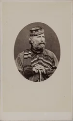 ジュゼッペ・ガリバルディの肖像 1807-1882, 1882.