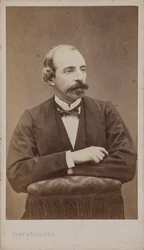 作曲家エミール・ジョナスの肖像 1827-1905.