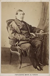 Portrait of the composer Gioachino Antonio Rossini 1792-1868, ca 1860.    1188258   ja       japanese Successfully Translated  Original: Les Mentes et Redingottes Translat: Les Mentes et Redingottes 1250383 ja japanese Successfully Translated Original: Geb