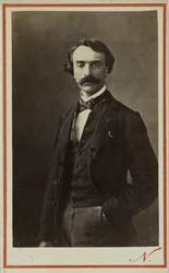 ジャン＝レオン・ジェロームの肖像 1824～1904年頃。 1870年。