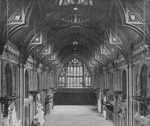 ロンドン市ギルドホールの内部、c1904 1906