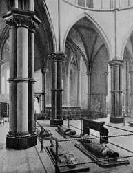 テンプル教会の内部、ロンドン市、c1905 1906