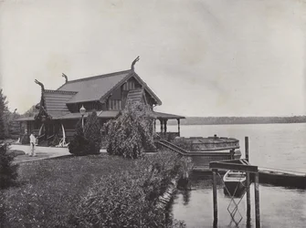 ポツダム、セーラーズステーション（モノクロ写真