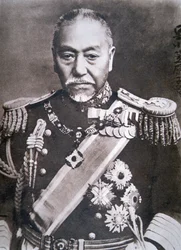 東郷元帥（モノクロ写真）