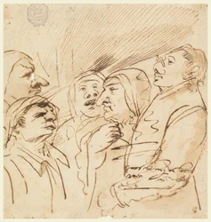 五体のグロテスクな人物