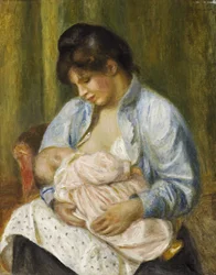 子供を育てる女性
