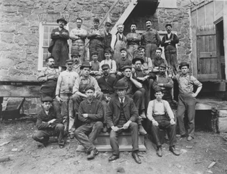 ヘンリークレイファクトリーの従業員、1905年