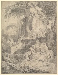 愛の泉、1738年。