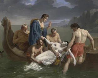 サッポーの死、1819年
