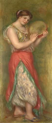 タンバリンと踊る少女、1909