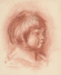 子供の頭、1906年頃（サンギュインチョーク）