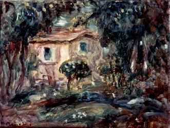 風景。ルカンネ、1902年。