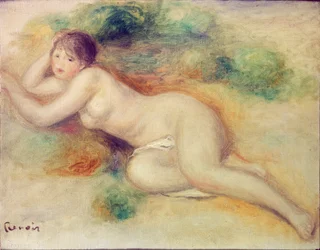少女の裸体像、1880～1889年